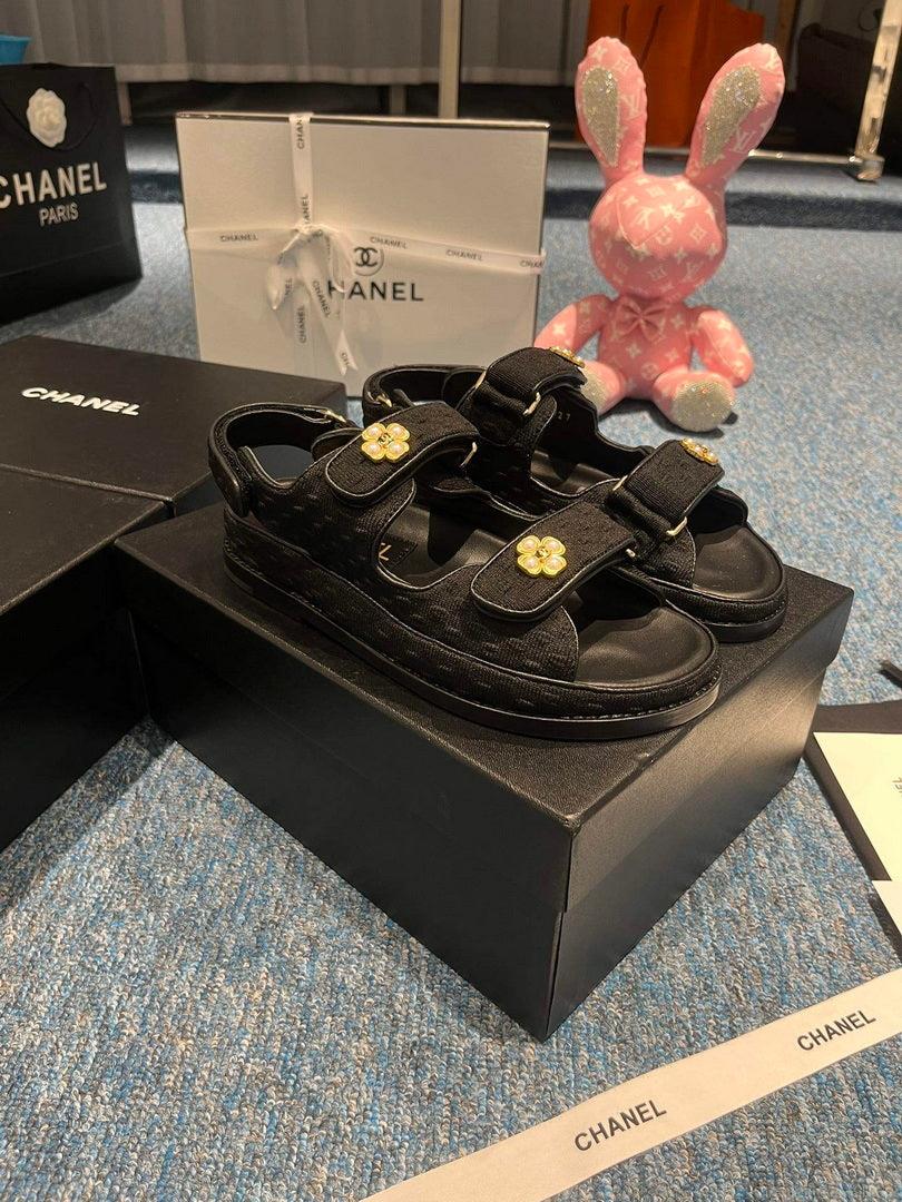 Chanel G40138 Women’s Sandals Shoes Lambskin C90256