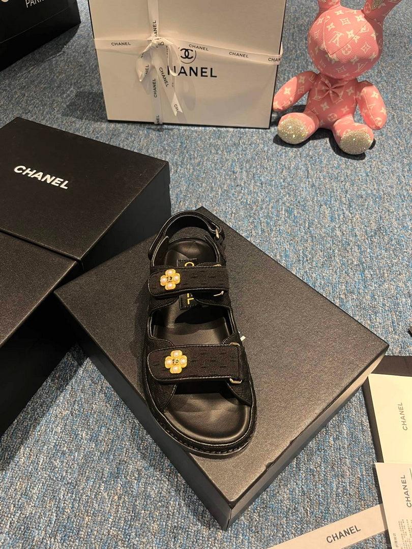 Chanel G40138 Women’s Sandals Shoes Lambskin C90256