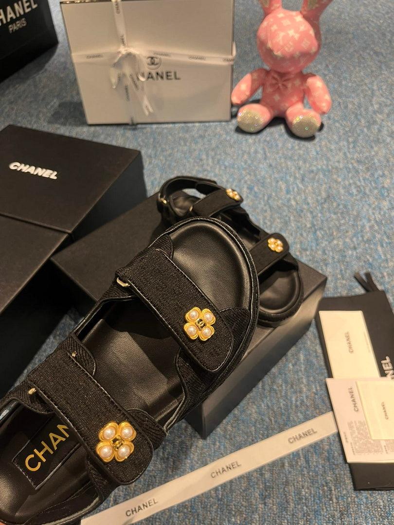 Chanel G40138 Women’s Sandals Shoes Lambskin C90256