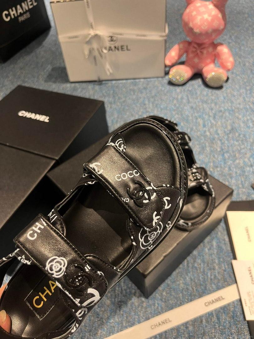 Chanel G40138 Women’s Sandals Shoes Lambskin C90258