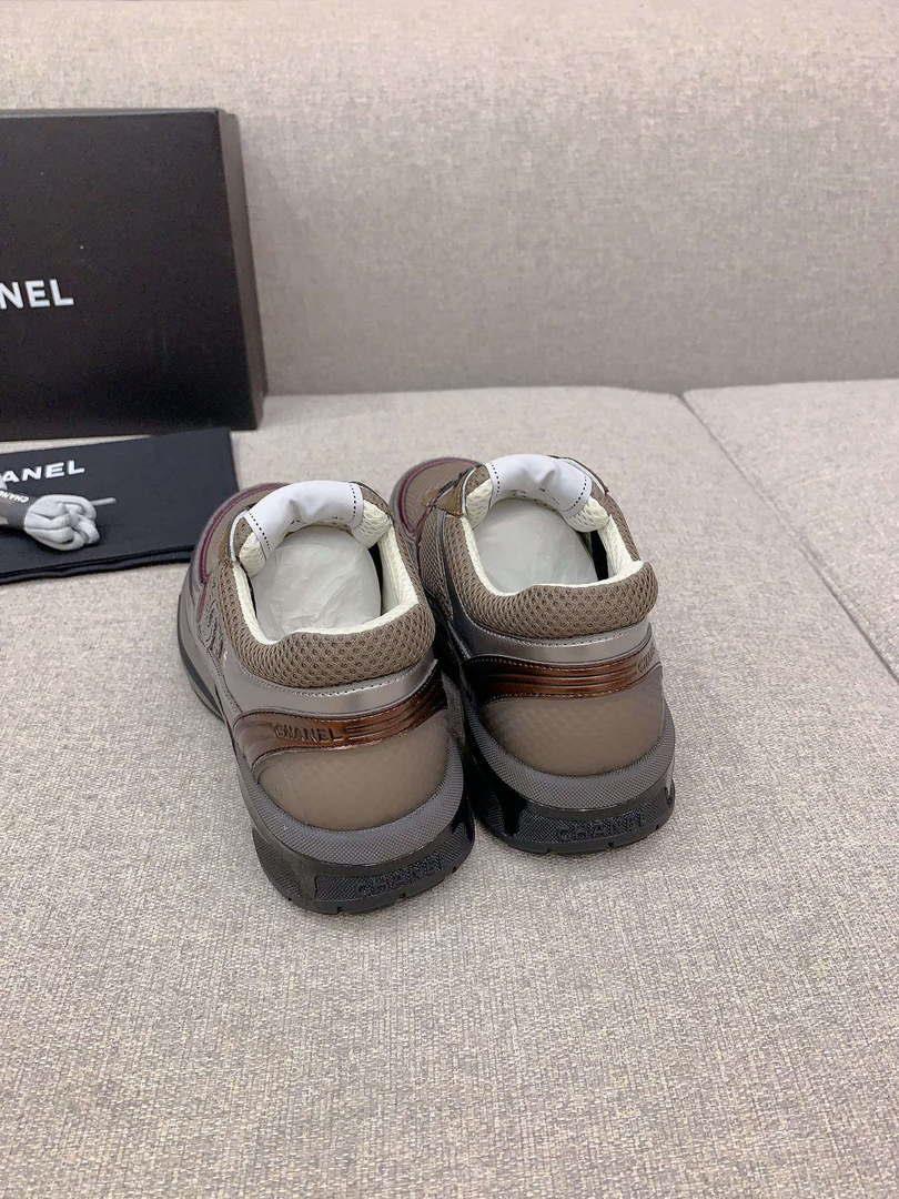 Chanel Women’s Sneaker G45077 Designer Trainers Fabric Laminated C90108