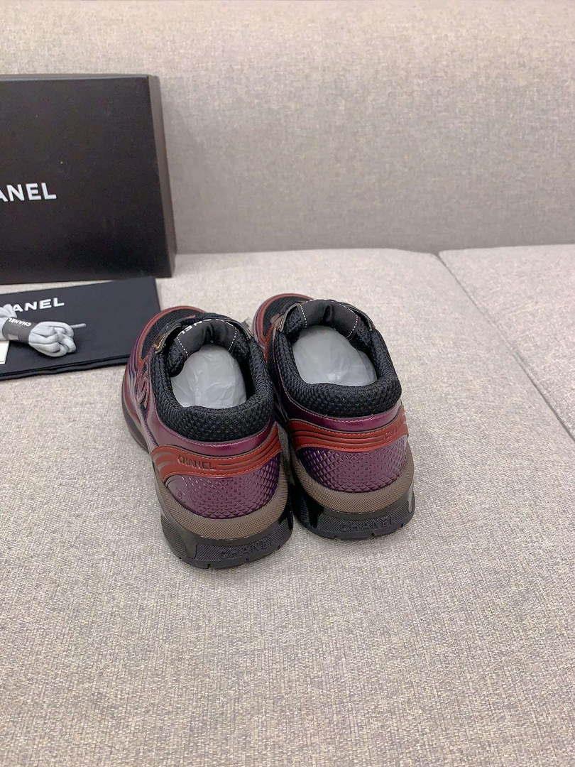 Chanel Women’s Sneaker G45077 Designer Trainers Fabric Laminated C90109