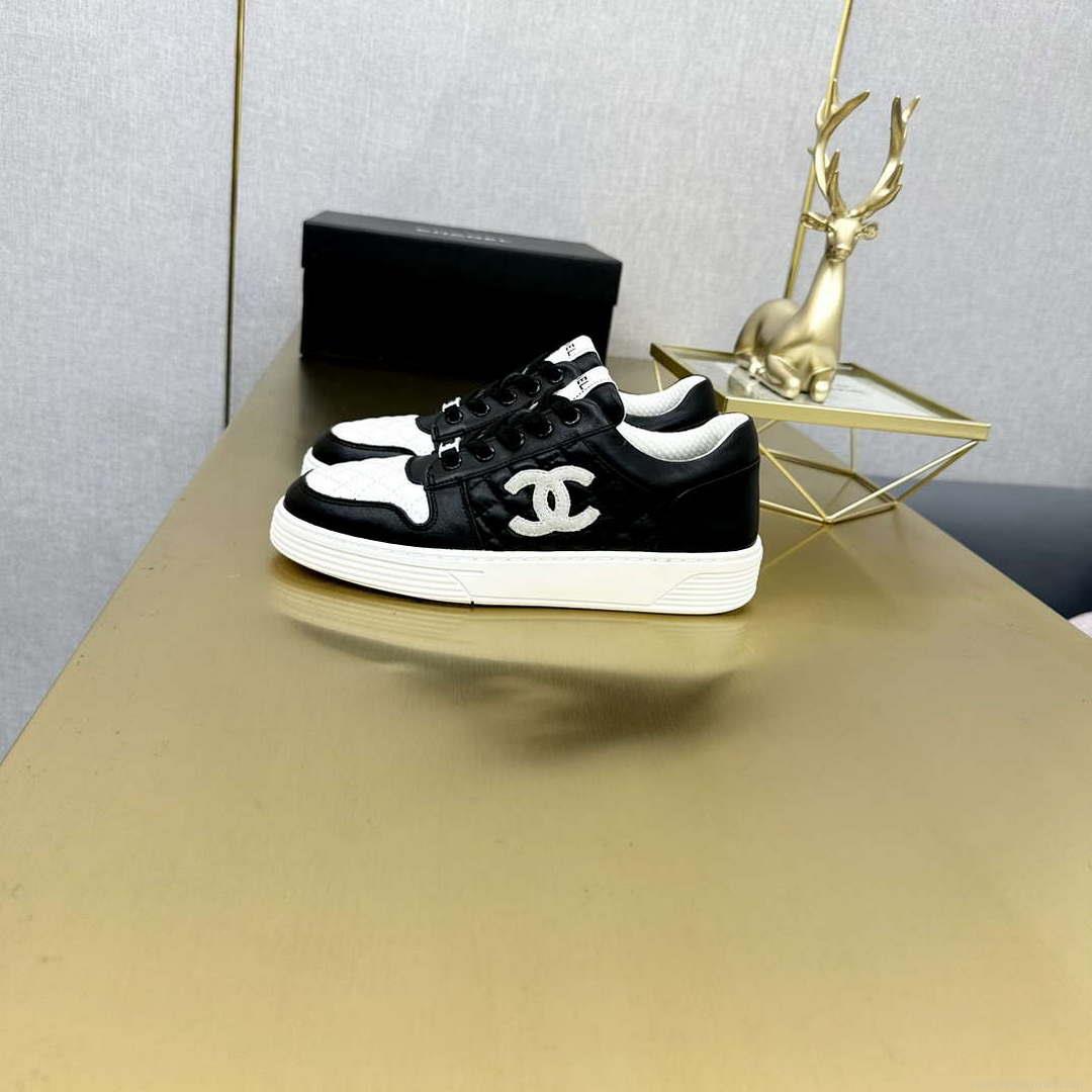 Chanel Women’s Sneaker G45083 Designer Trainers Calfskin C90115