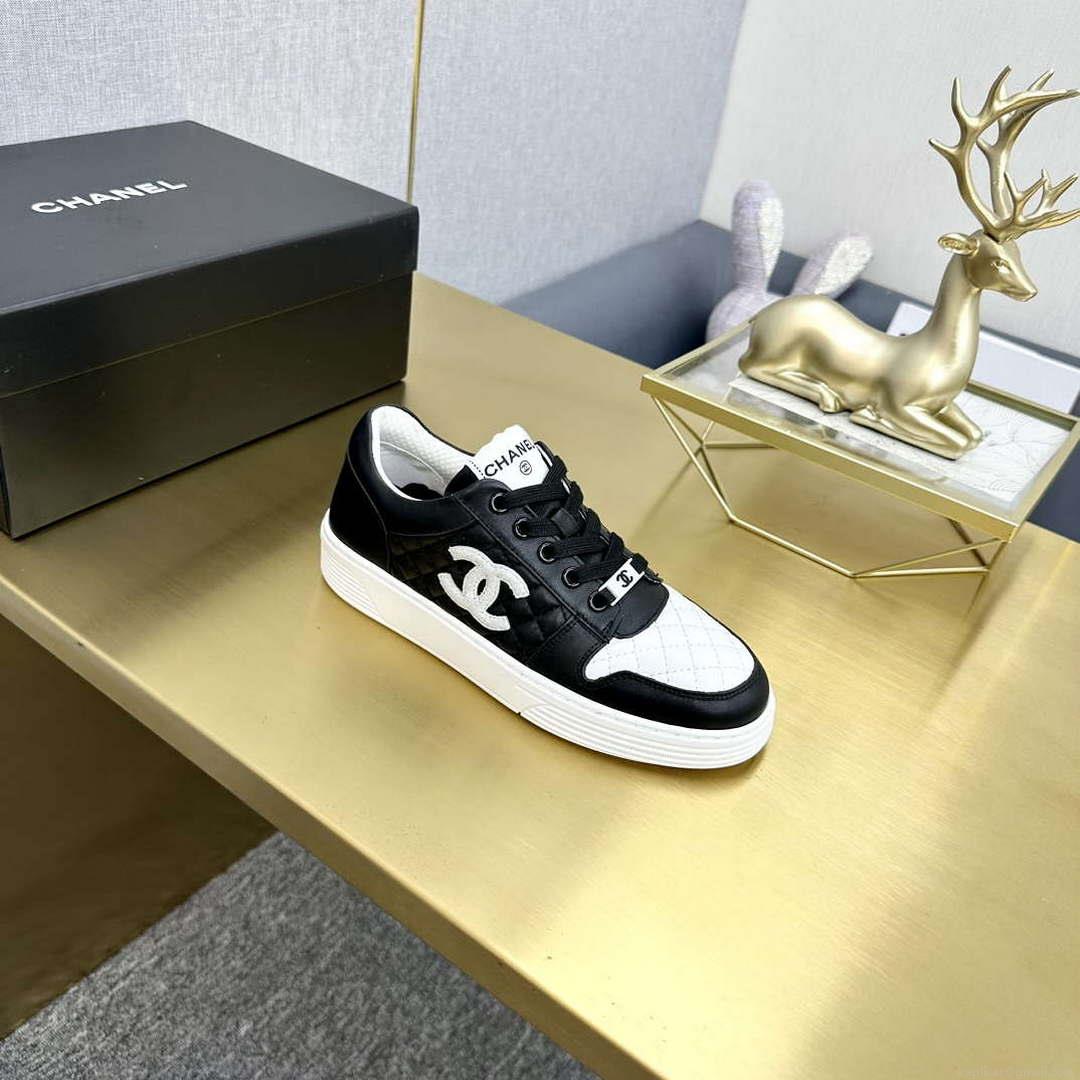 Chanel Women’s Sneaker G45083 Designer Trainers Calfskin C90115