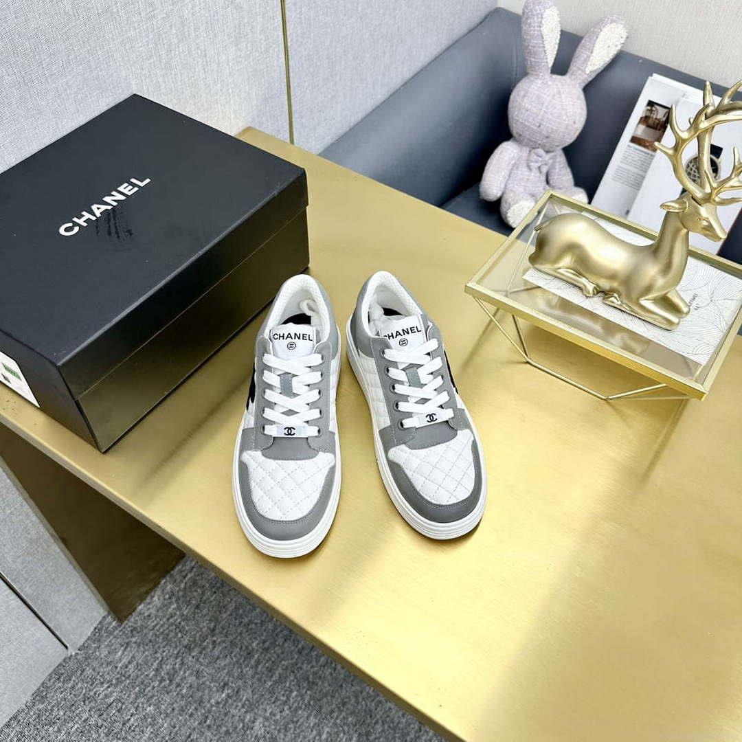 Chanel Women’s Sneaker G45083 Designer Trainers Calfskin C90116