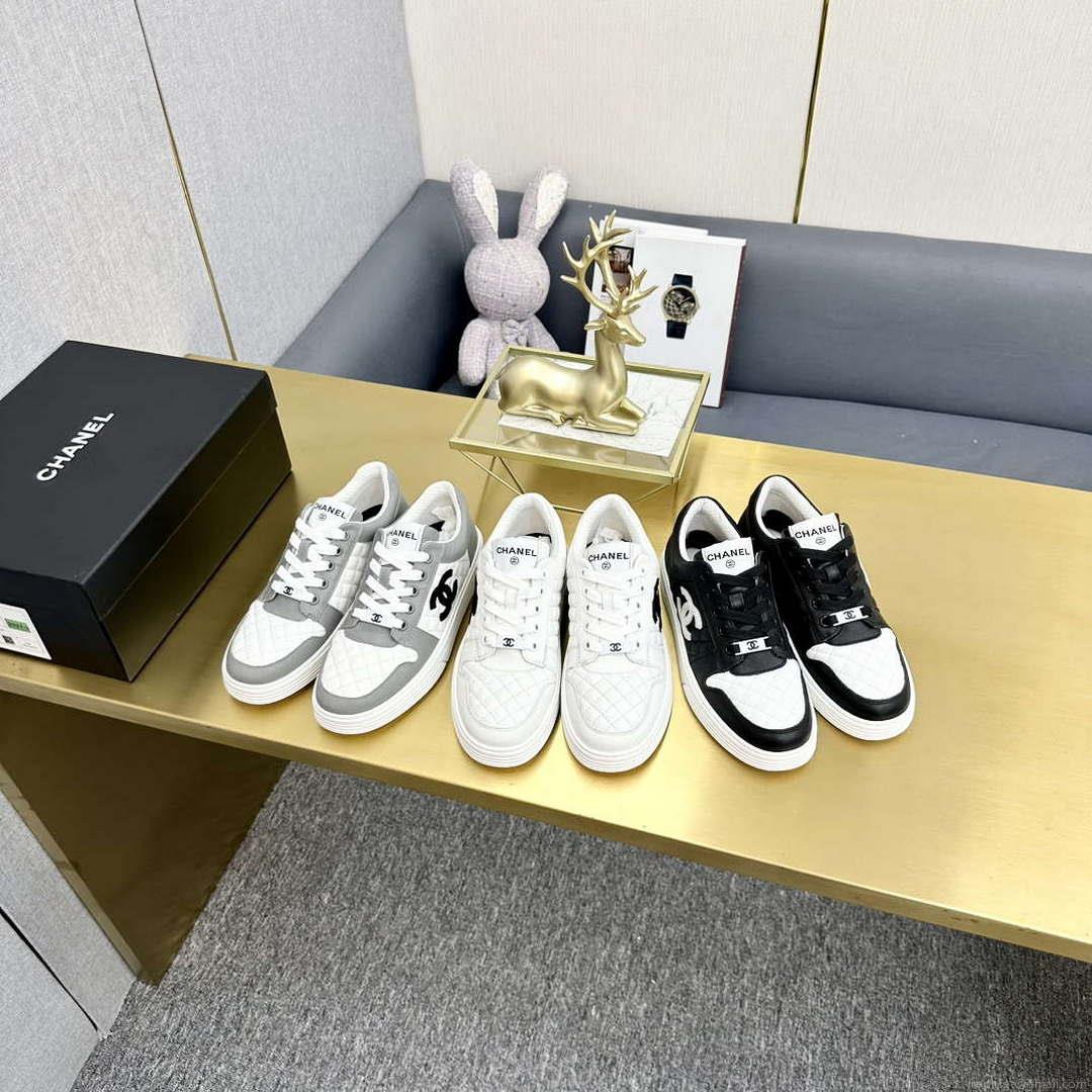 Chanel Women’s Sneaker G45083 Designer Trainers Calfskin C90117