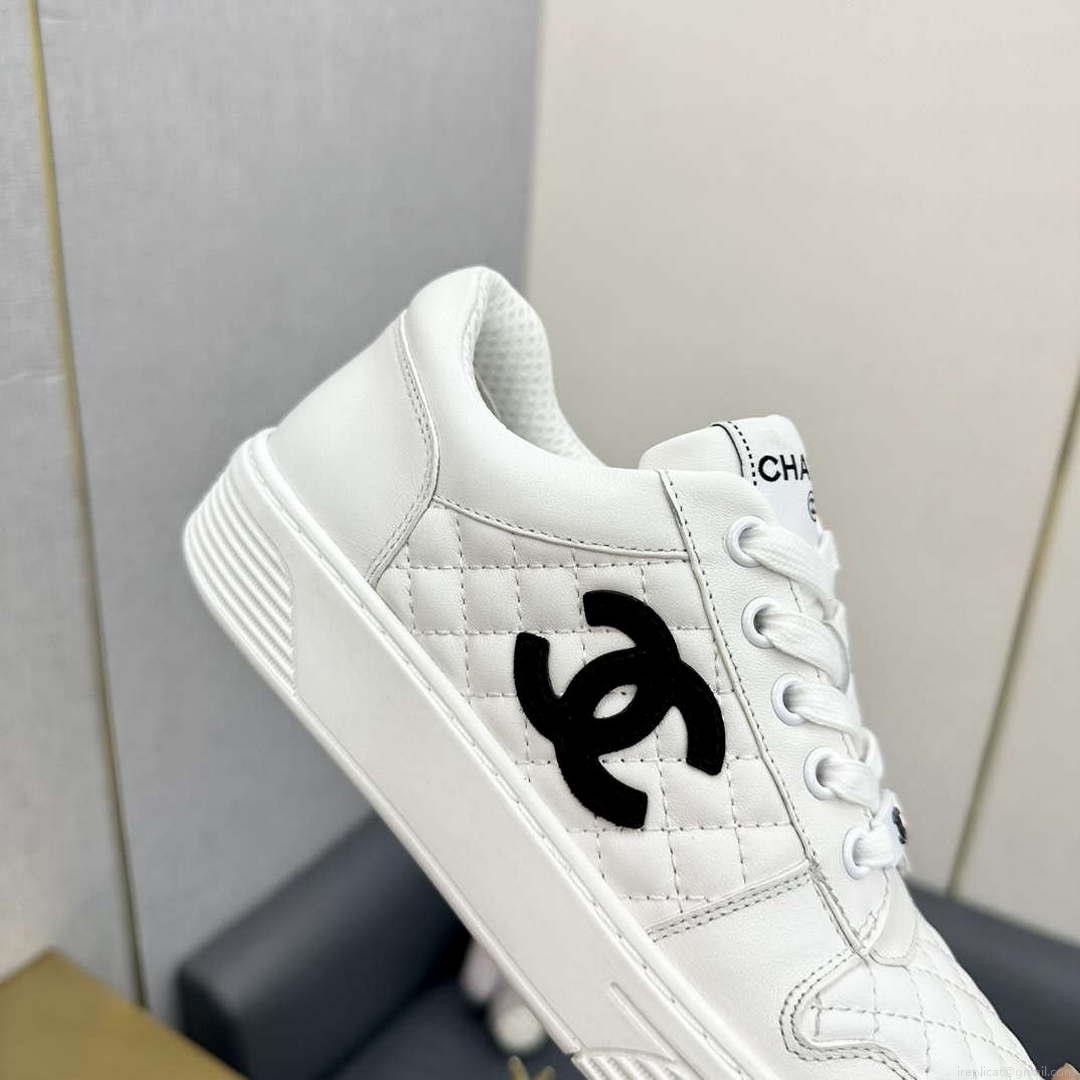 Chanel Women’s Sneaker G45083 Designer Trainers Calfskin C90117
