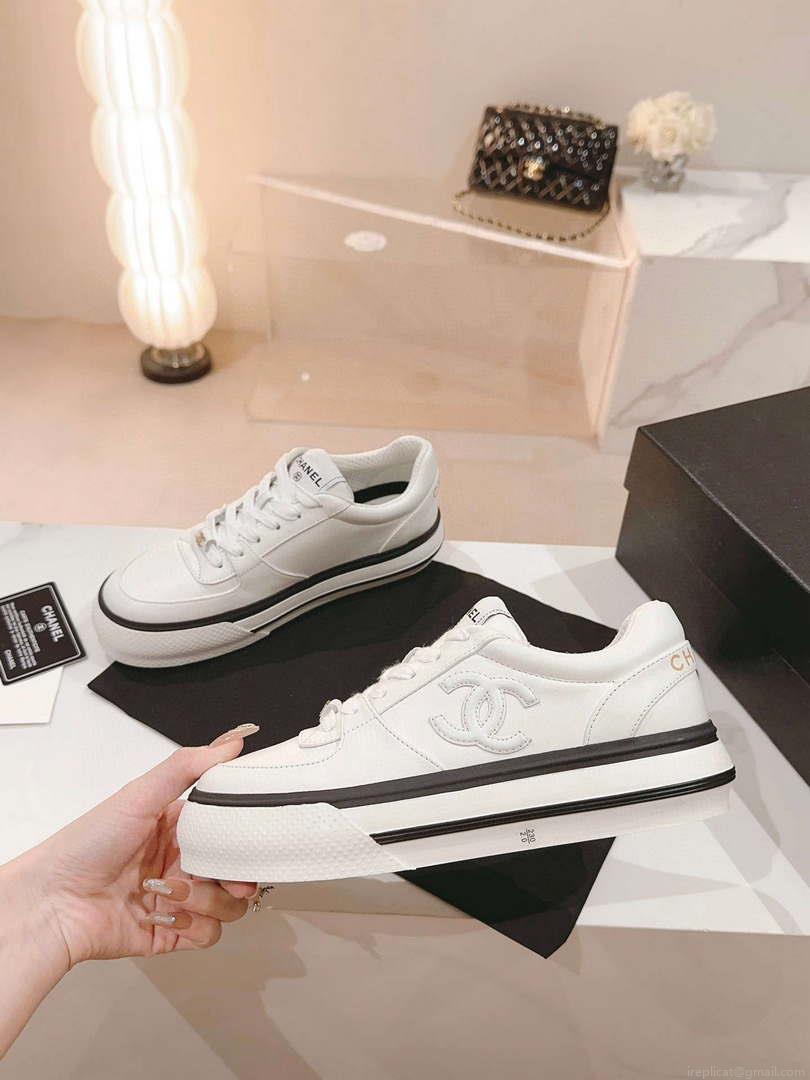 Chanel Women’s Sneaker G45086 Designer Trainers Calfskin C90121