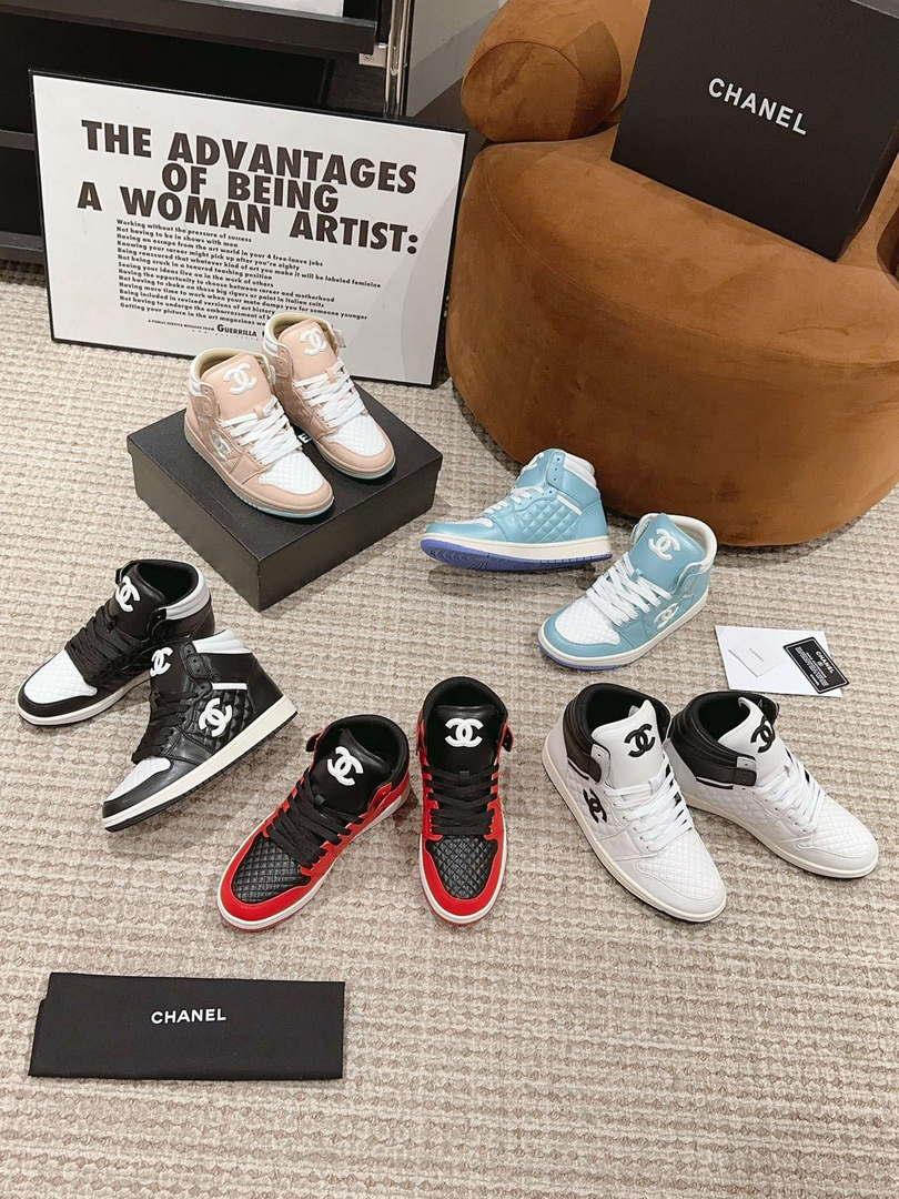 Chanel Women’s Sneaker G45080 Trainers Calfskin C90128