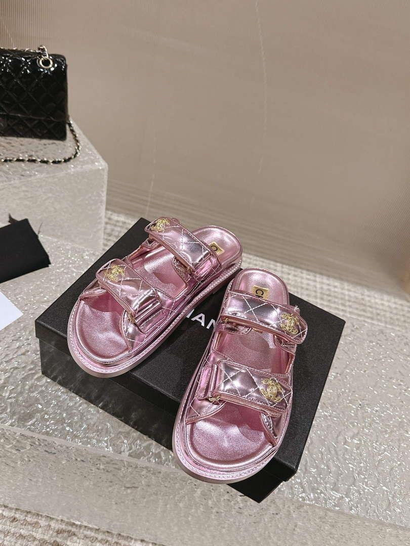 Chanel Women’s Velcro sandals Fashion Shoes C93241