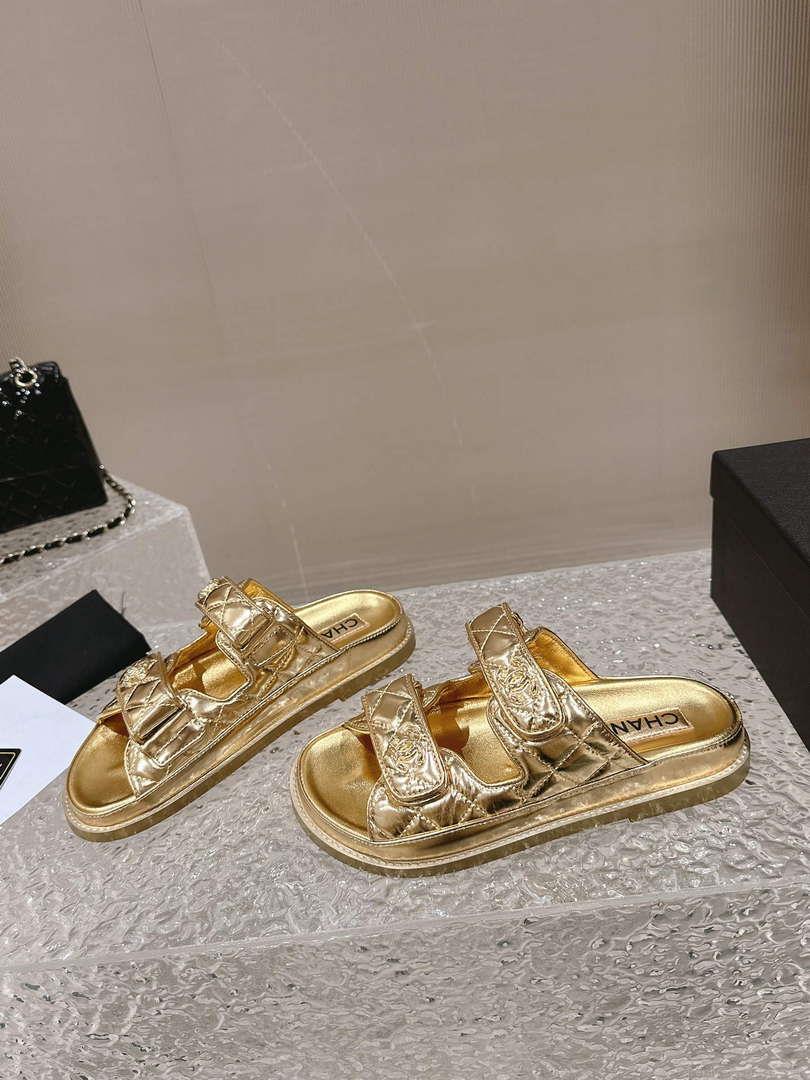 Chanel Women’s Velcro sandals Fashion Shoes C93244