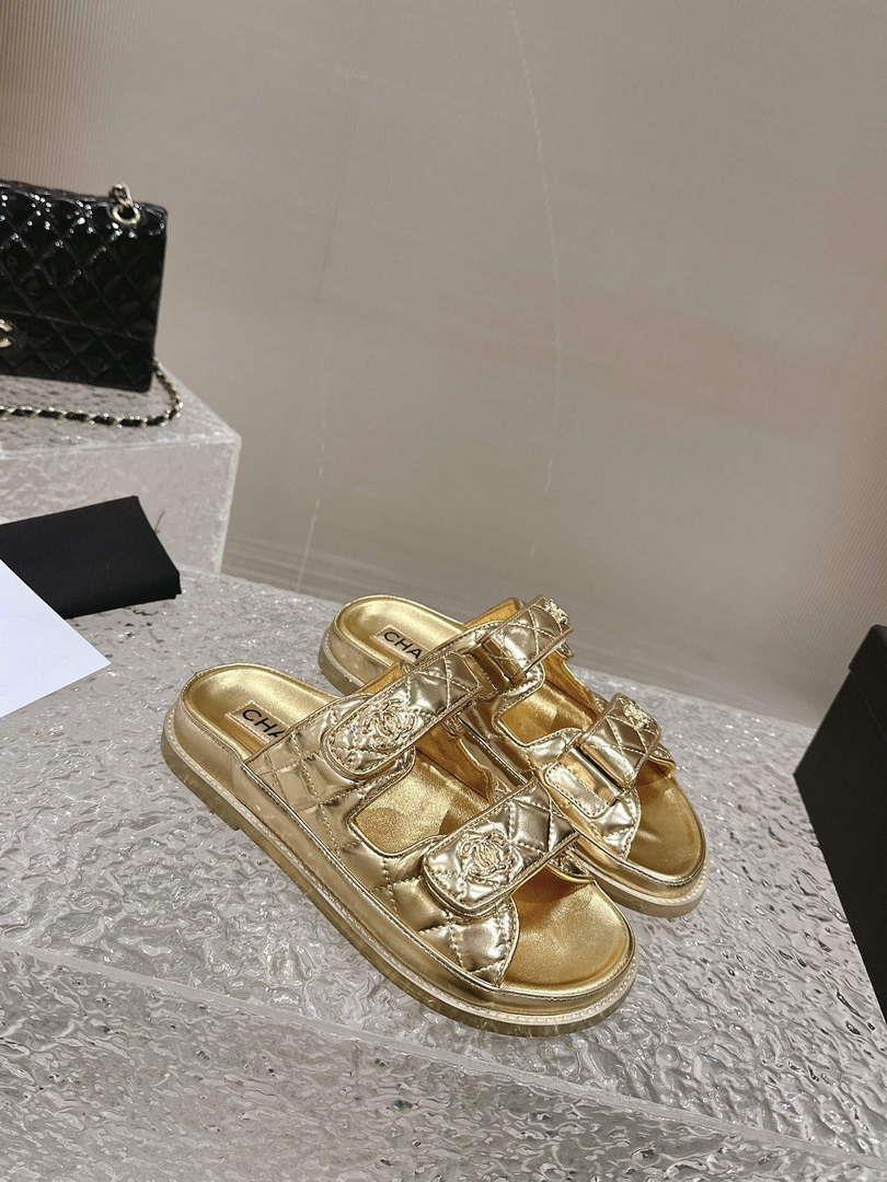 Chanel Women’s Velcro sandals Fashion Shoes C93244