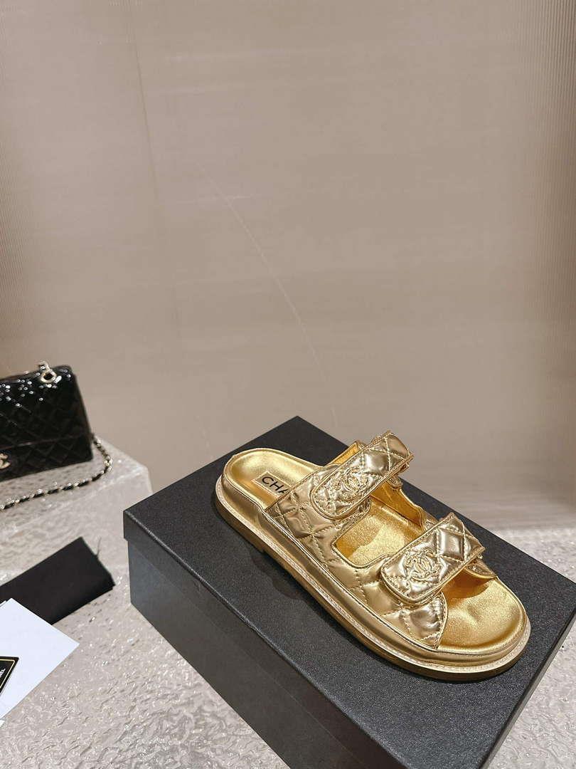 Chanel Women’s Velcro sandals Fashion Shoes C93244