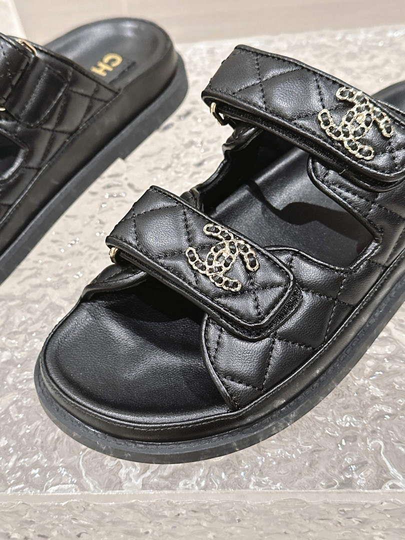 Chanel Women’s Velcro sandals Fashion Shoes C93245