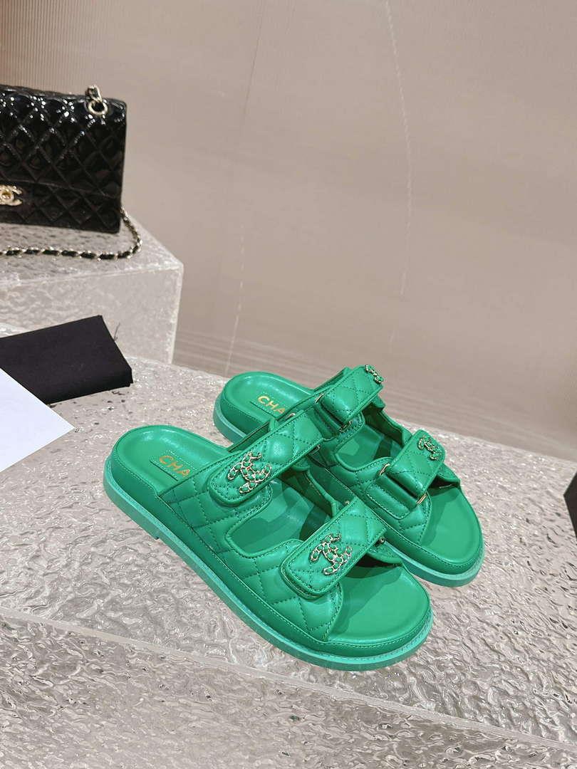Chanel Women’s Velcro sandals Fashion Shoes C93249