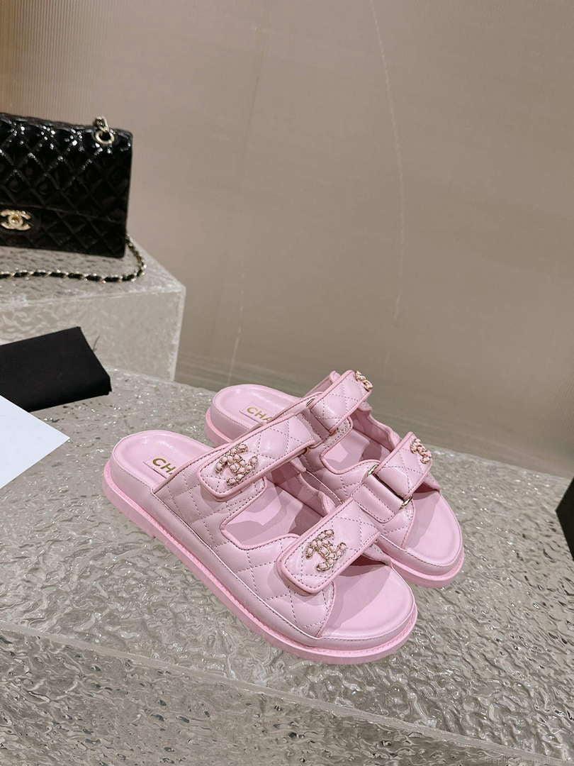 Chanel Women’s Velcro sandals Fashion Shoes C93250