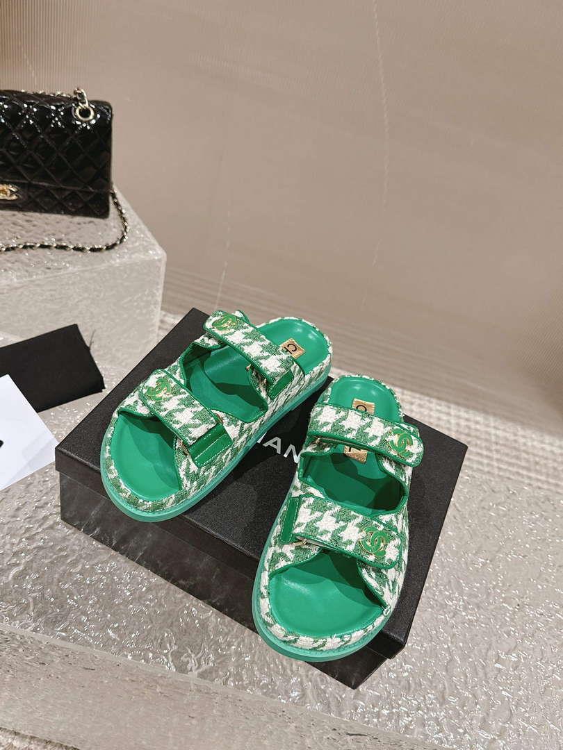 Chanel Women’s Velcro sandals Fashion Shoes C93251