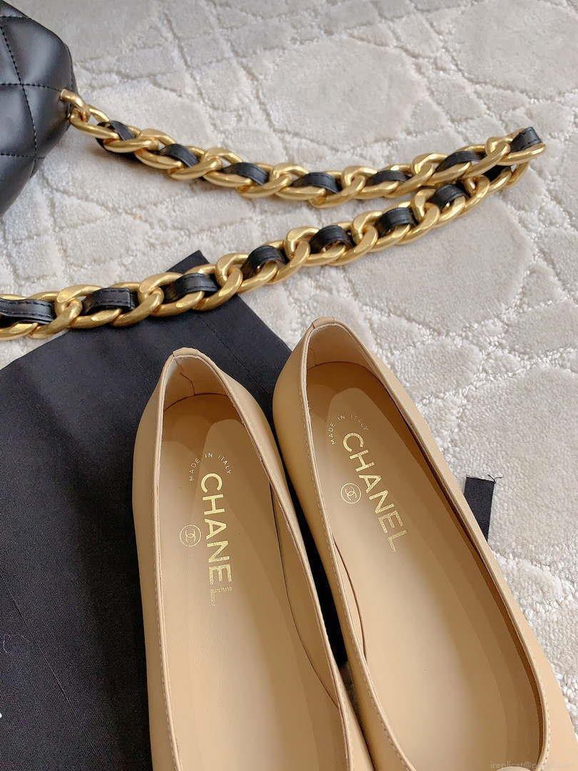 Chanel Women’s G31318 Camellia shoes Lambskin CC91009