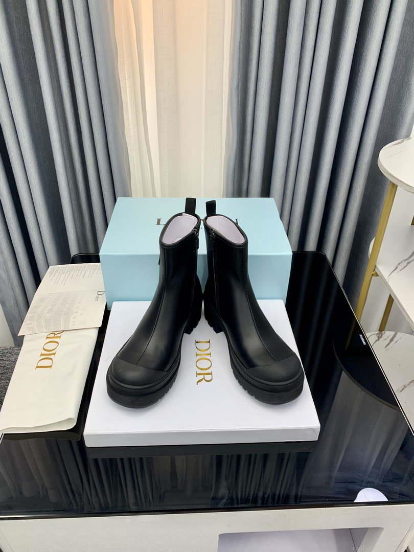 Dior Women’s Shoes – Dior Symbol Ankle Boot – KCI770VSO_S900 – Black