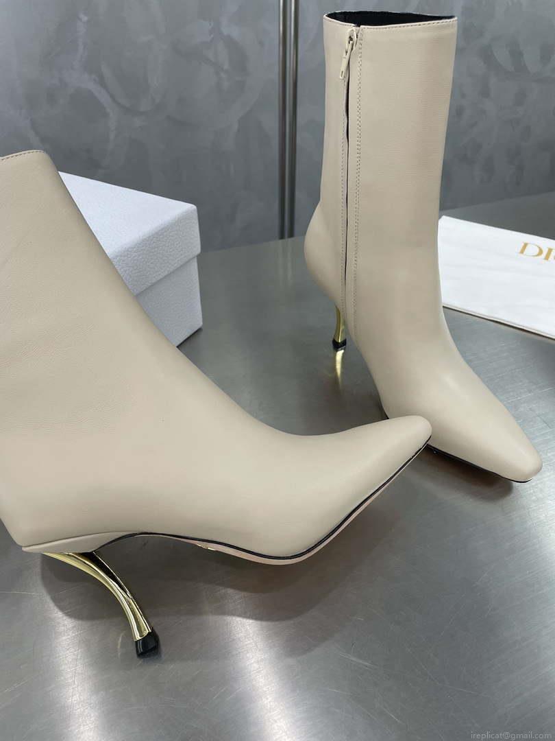 Dior Women’s Shoes Kci806vvv_S900 D-Fame Heeled Ankle Boot 192876