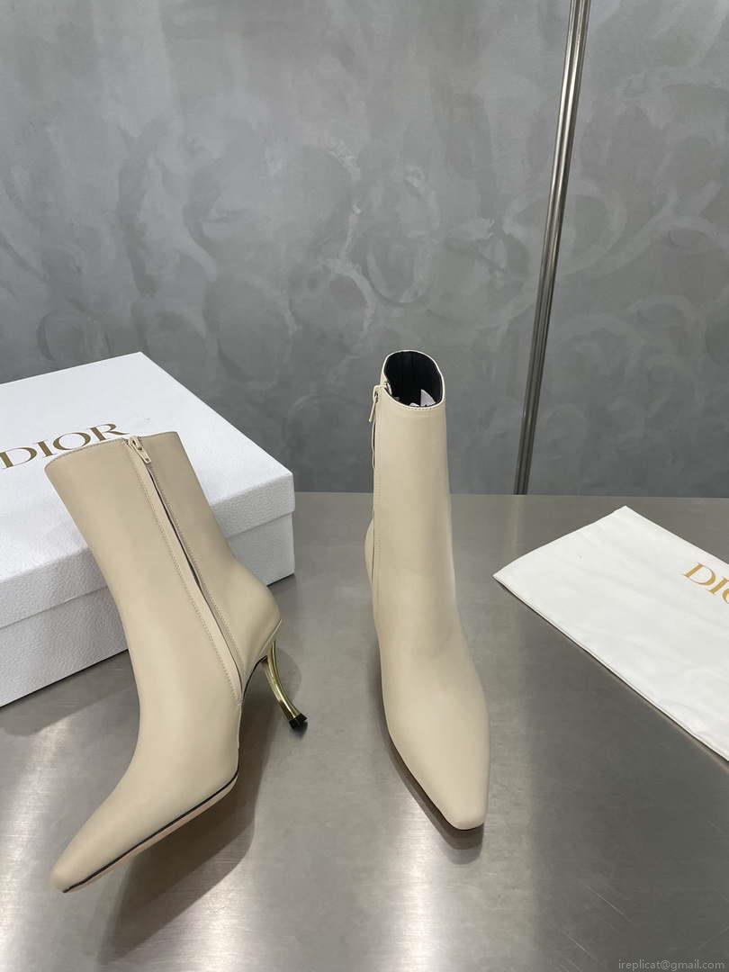 Dior Women’s Shoes Kci806vvv_S900 D-Fame Heeled Ankle Boot 192876