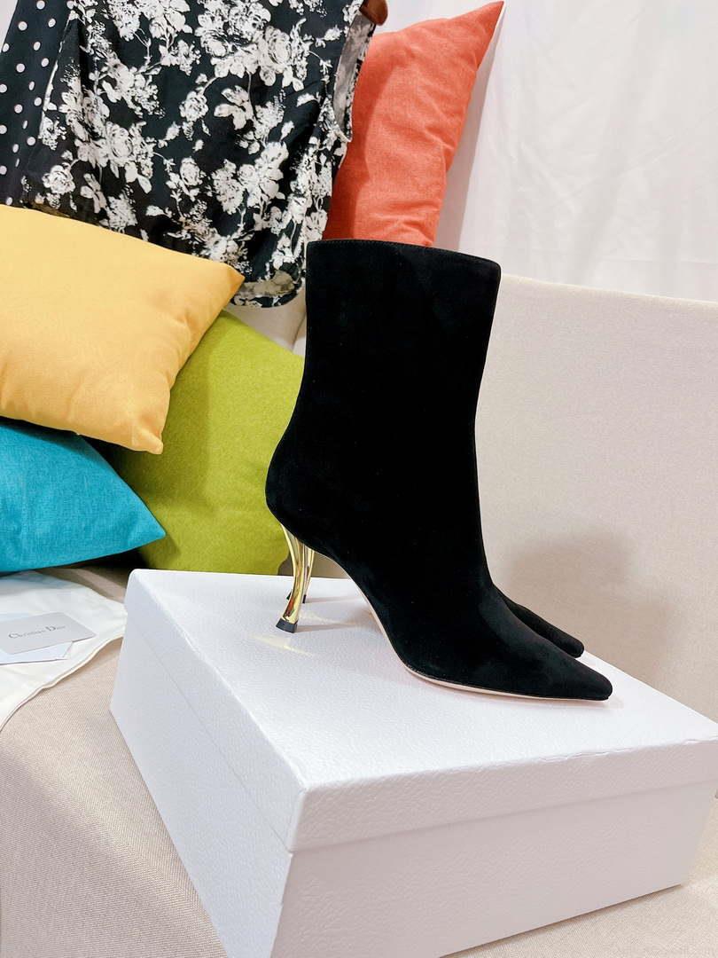 Dior Women’s Shoes Kci806vvv_S900 D-Fame Heeled Ankle Boot 192353
