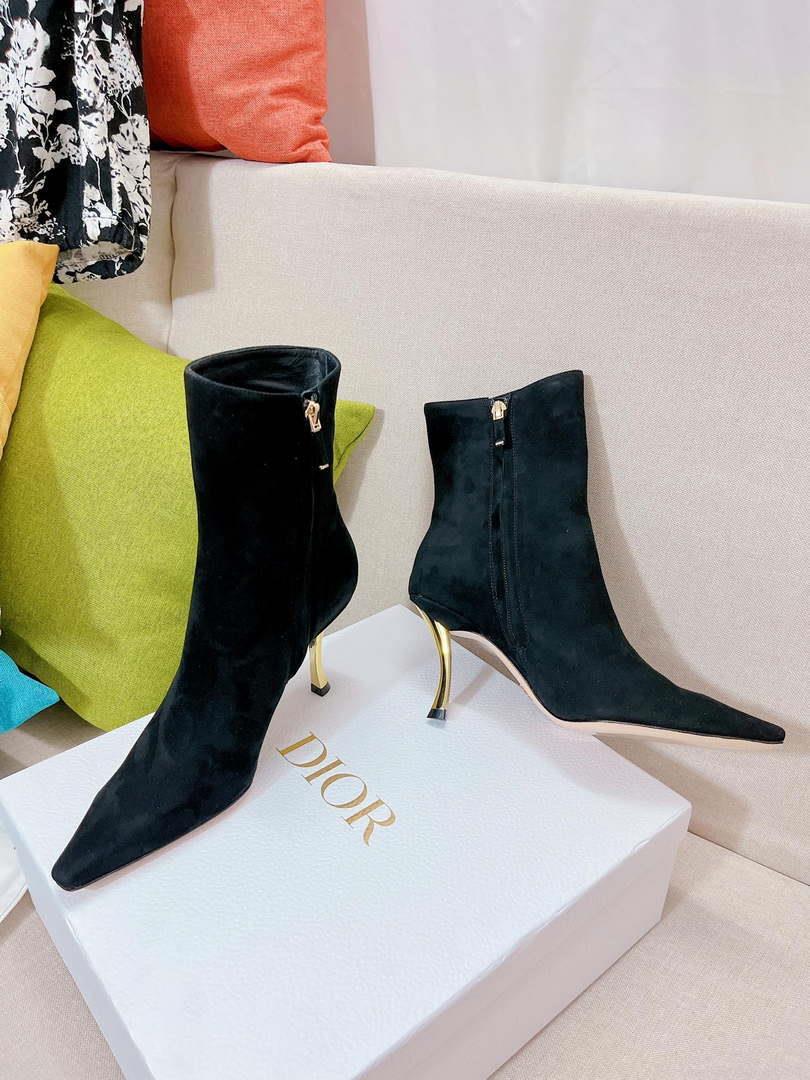 Dior Women’s Shoes Kci806vvv_S900 D-Fame Heeled Ankle Boot 192353