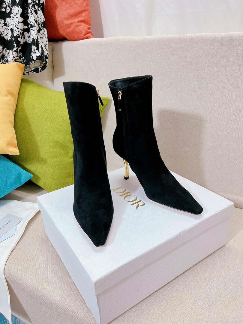 Dior Women’s Shoes Kci806vvv_S900 D-Fame Heeled Ankle Boot 192353