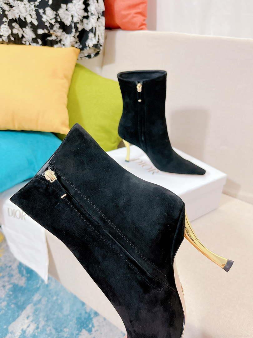 Dior Women’s Shoes Kci806vvv_S900 D-Fame Heeled Ankle Boot 192353