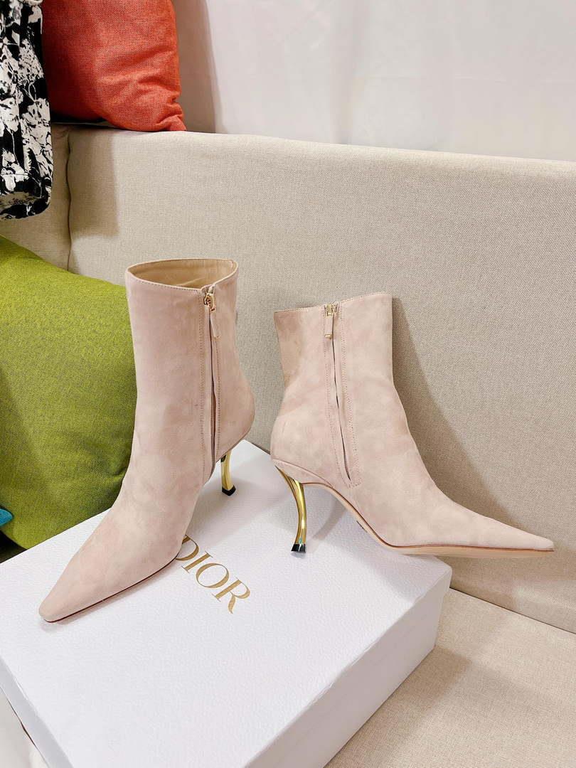 Dior Women’s Shoes Kci806vvv_S900 D-Fame Heeled Ankle Boot 192352