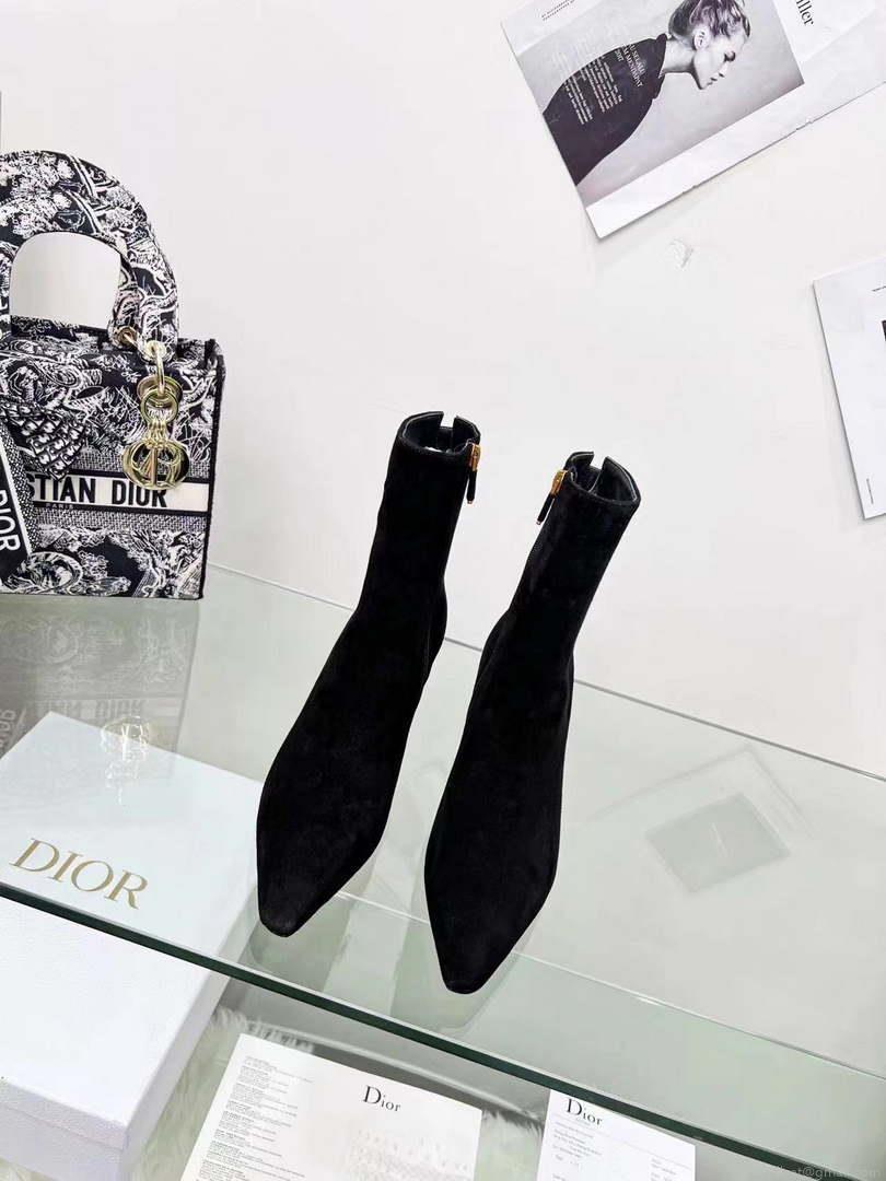 Dior Women’s Shoes Kci806vvv_S900 D-Fame Heeled Ankle Boot 192350