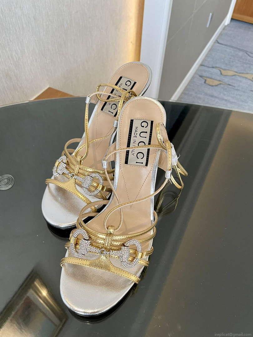 Gucci 771596 Women’s High Heel Sandals Fashion Shoes G53215
