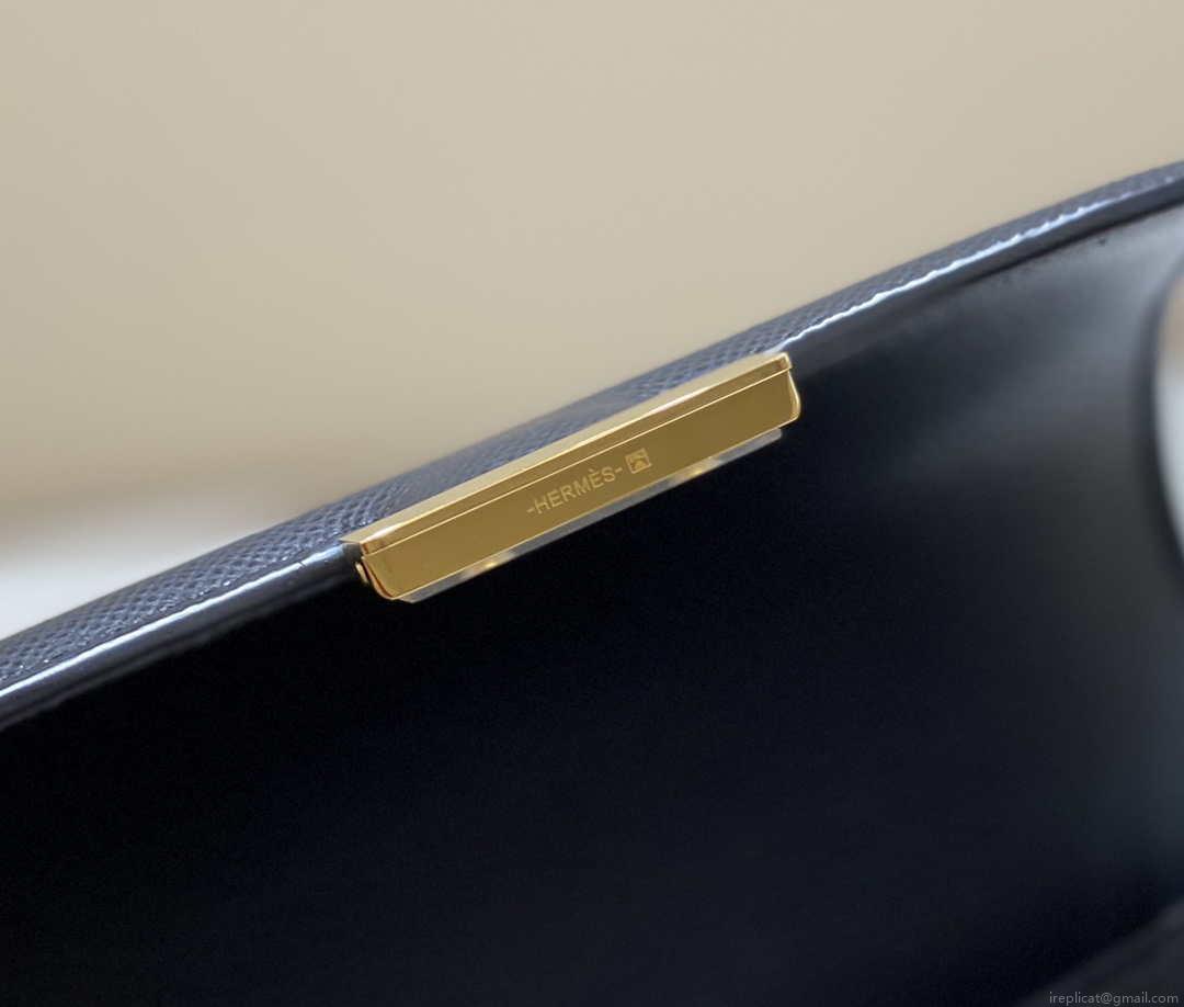 Hermes Constance Cross Body Bag Epsom Leather Gold H28401