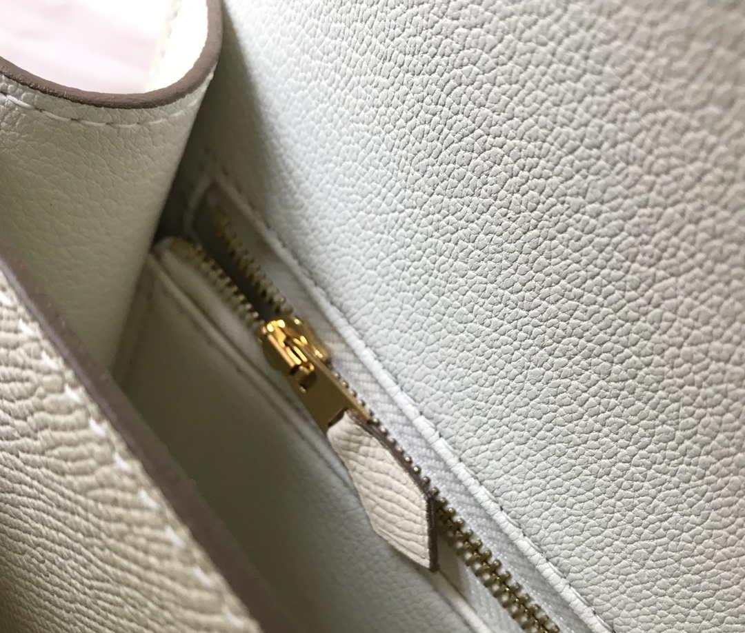 Hermes Constance Cross Body Bag Epsom Leather Gold H28405