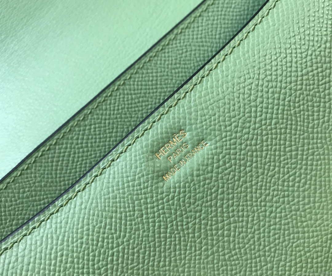 Hermes Constance Cross Body Bag Epsom Leather Gold H28406