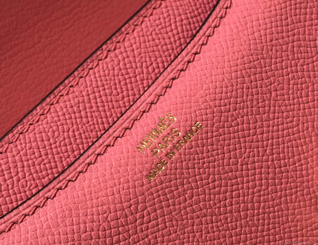 Hermes Constance Cross Body Bag Epsom Leather Gold H28412