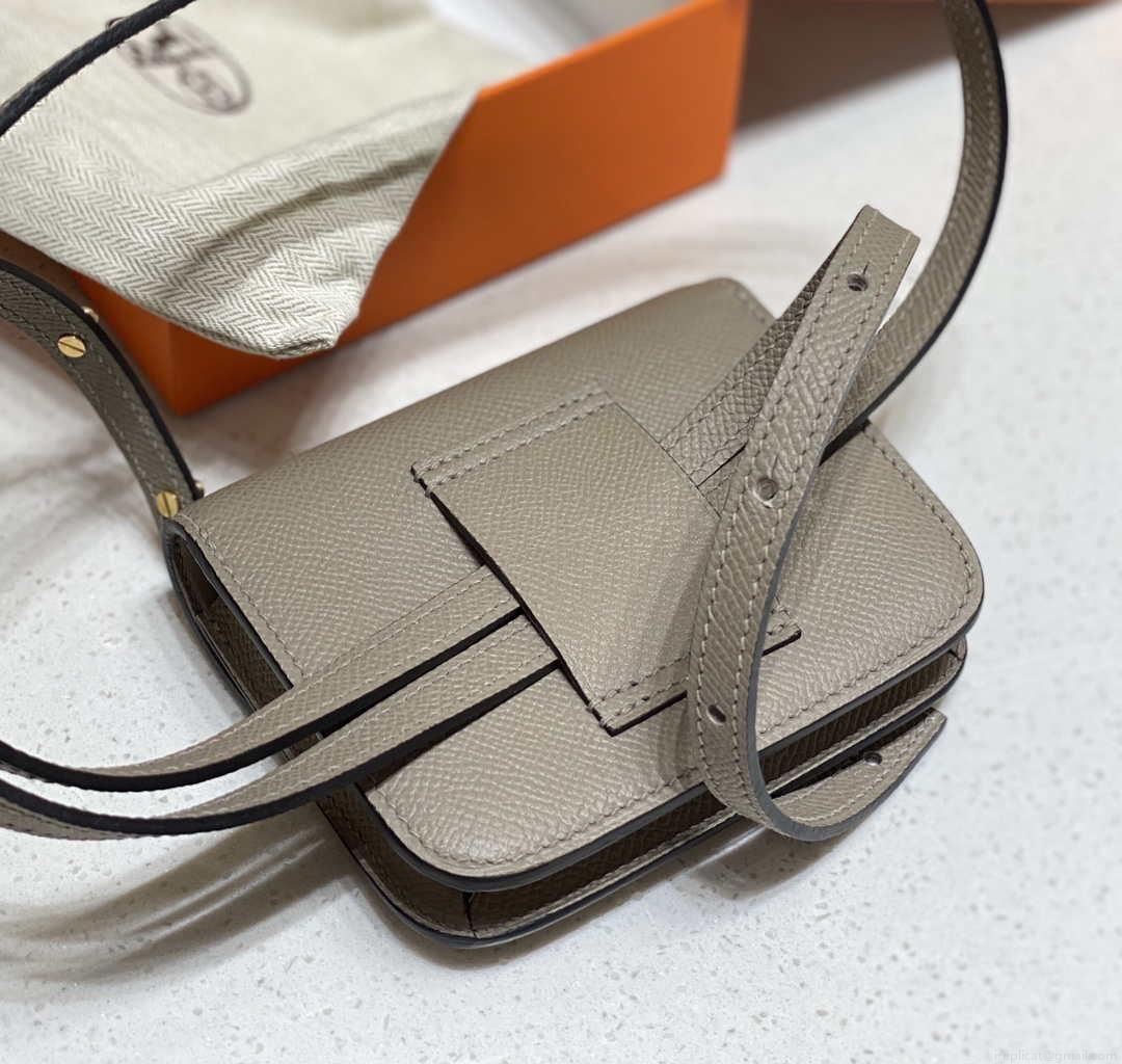 Hermes Constance Mini Cross Body Bag Epsom Leather Gold H28421