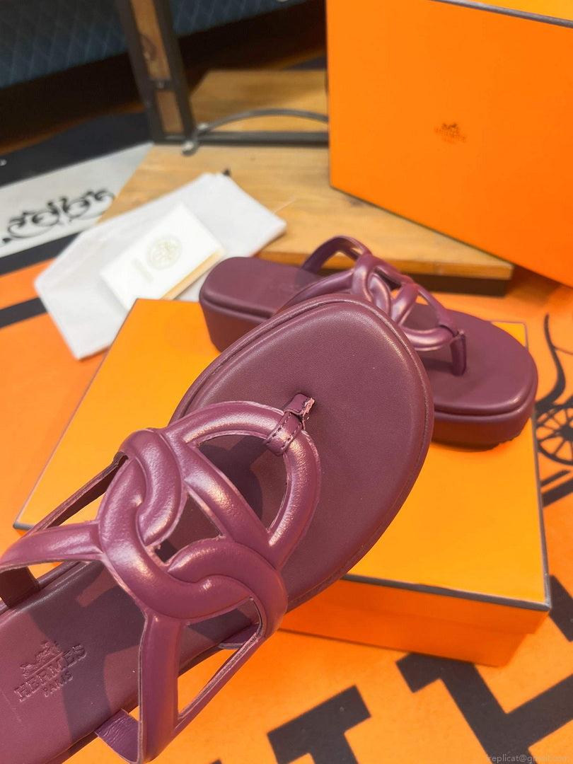 Hermes H231083Z Women’s Shoes Gipsy sandals H66750
