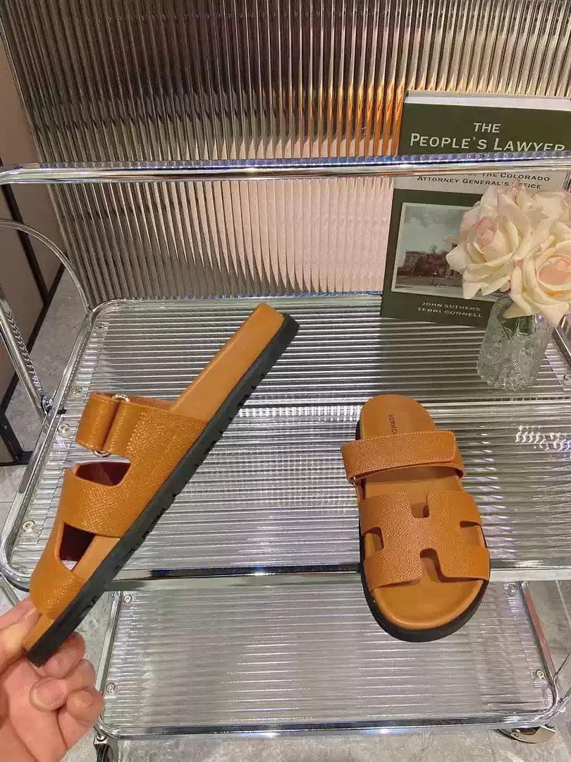 Hermes H222857 Men Women’s Hermes Chypre sandals H908906