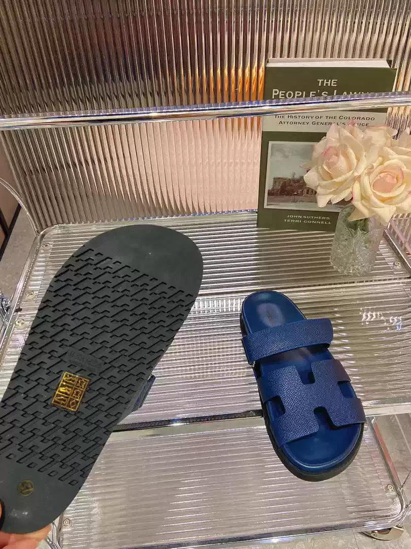 Hermes H222857 Men Women’s Hermes Chypre sandals H908908