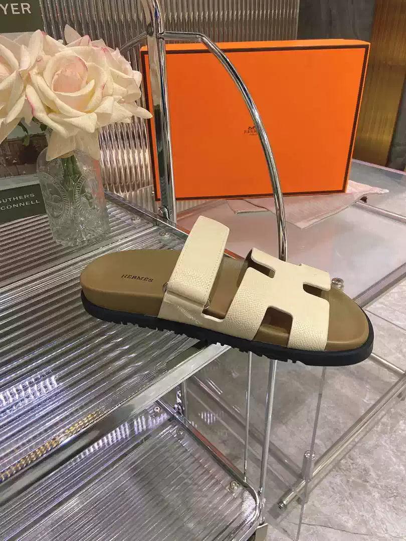 Hermes H222857 Men Women’s Hermes Chypre sandals H908912