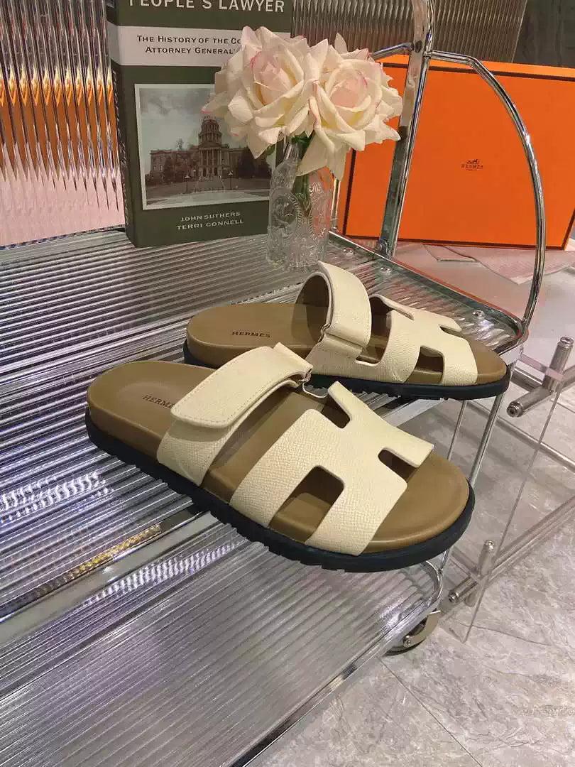 Hermes H222857 Men Women’s Hermes Chypre sandals H908912