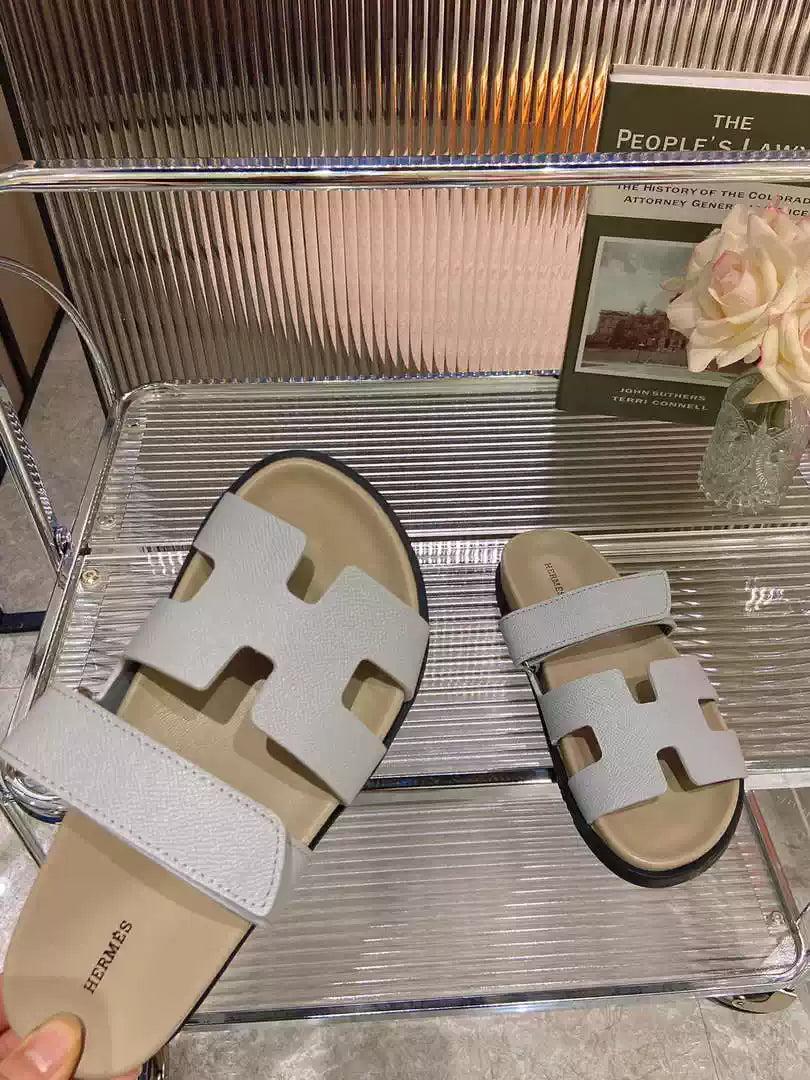 Hermes H222857 Men Women’s Hermes Chypre sandals H908913