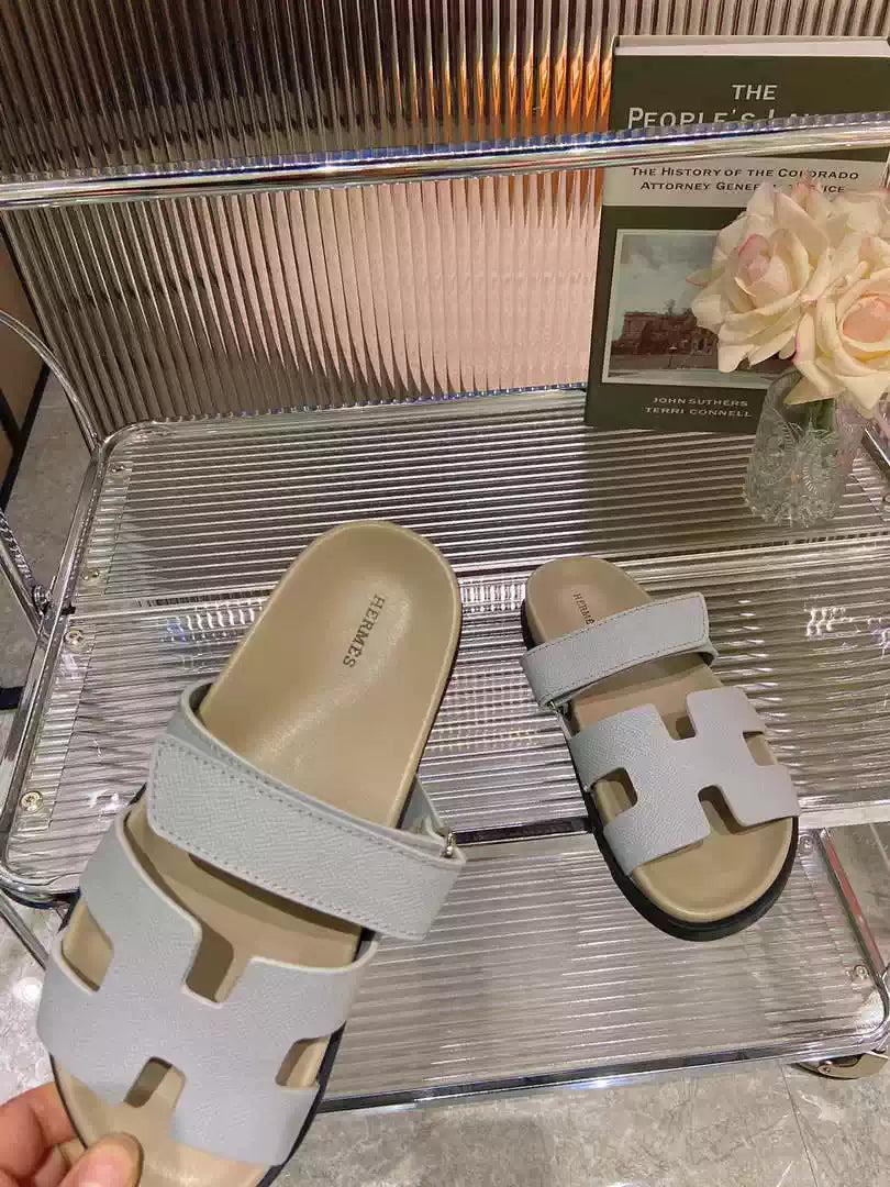 Hermes H222857 Men Women’s Hermes Chypre sandals H908913