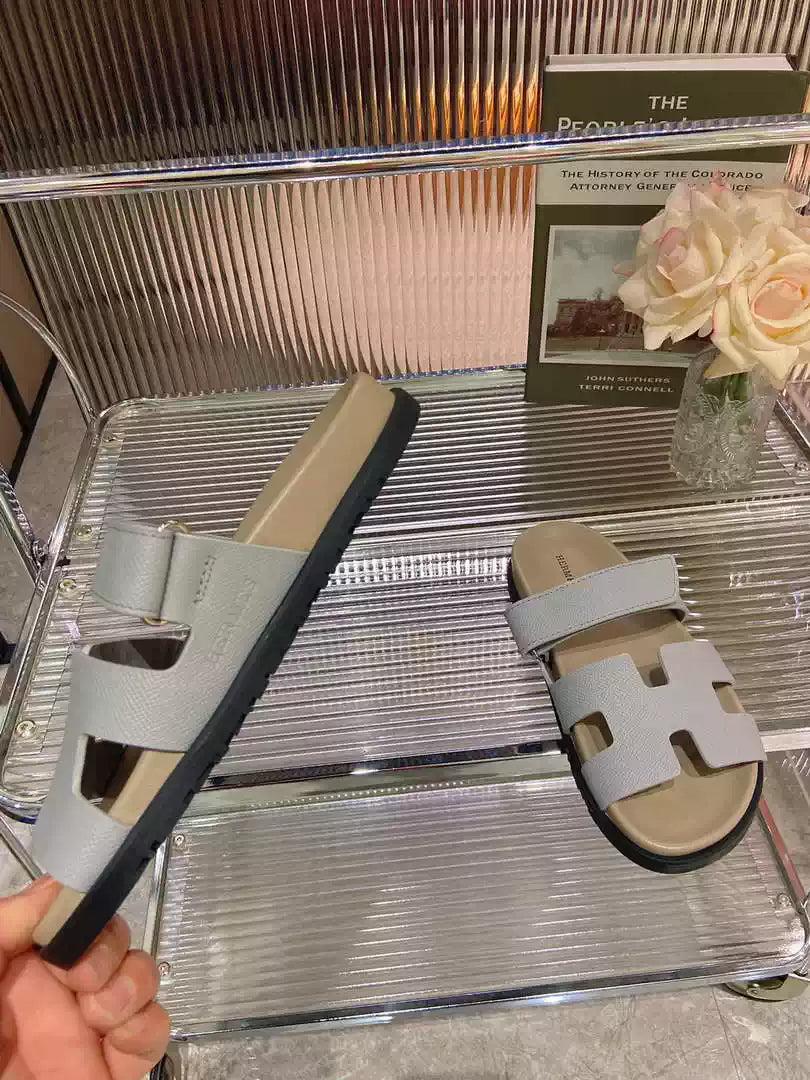 Hermes H222857 Men Women’s Hermes Chypre sandals H908913