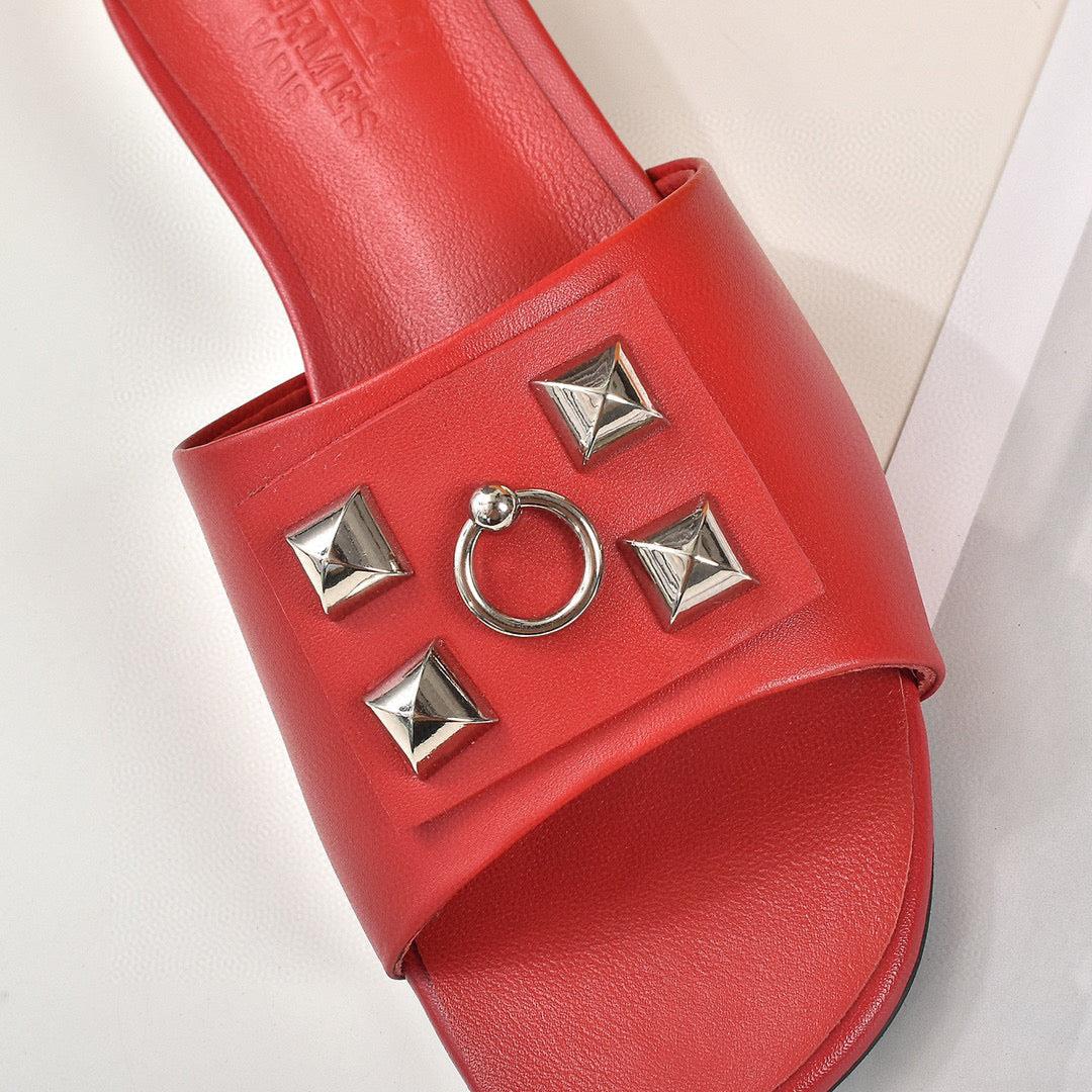 Hermes Women Shoes Designer Hermes Slippers Heel 60mm V80032