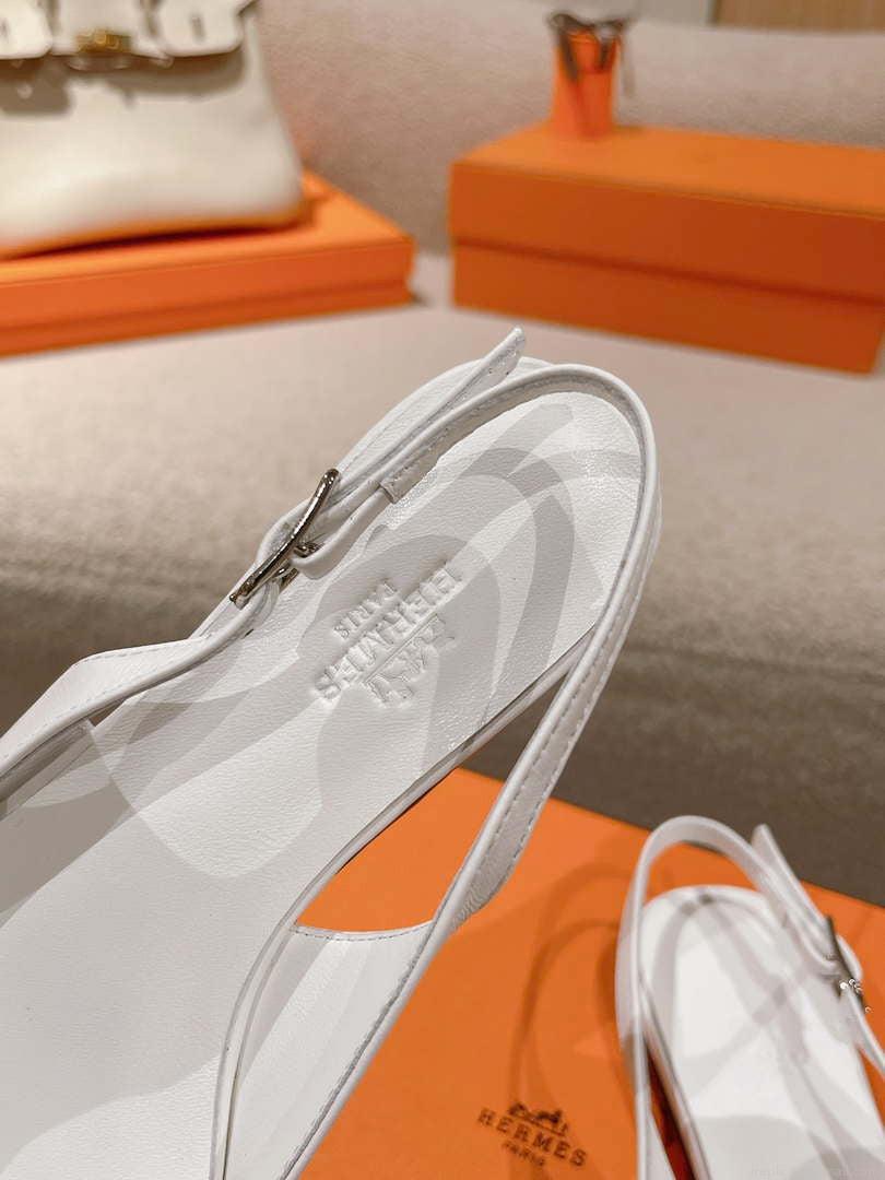 Hermes H241158Zv1D360 Innocente Slingback Shoes H990020