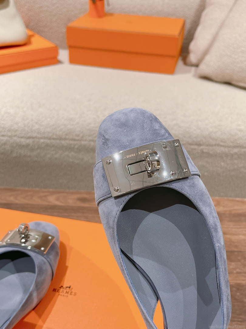 Hermes H241158Zv1D360 Innocente Slingback Shoes H990026