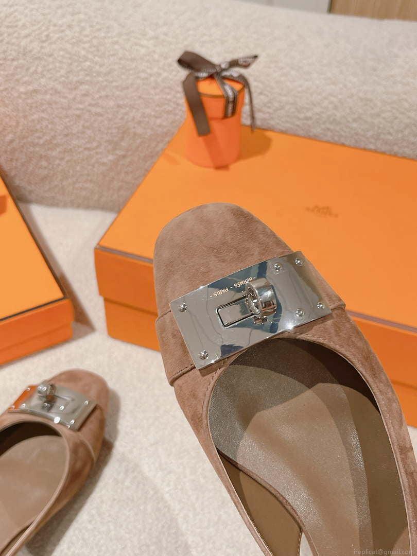 Hermes H241158Zv1D360 Innocente Slingback Shoes H990023
