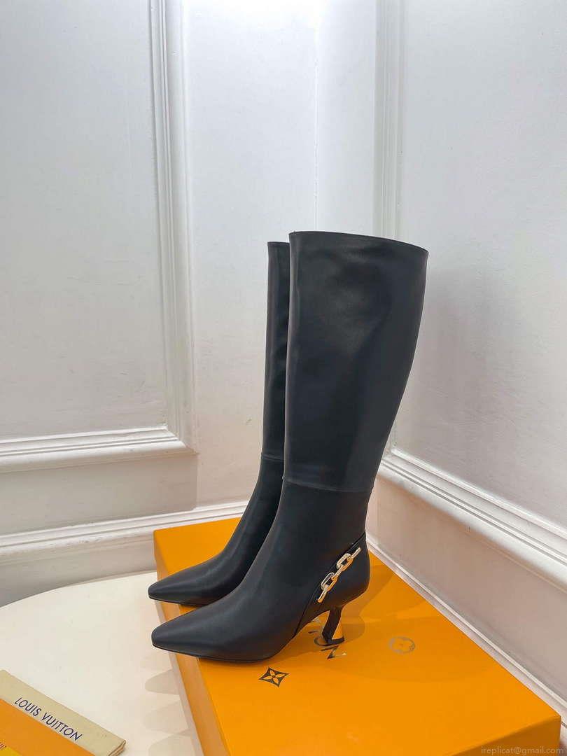 LV 1ACAKQ Louis Vuitton Women’s Shoes Sparkle High Boots L75206